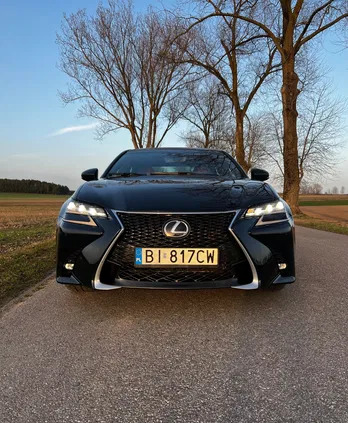 samochody osobowe Lexus GS cena 115000 przebieg: 161000, rok produkcji 2016 z Białystok